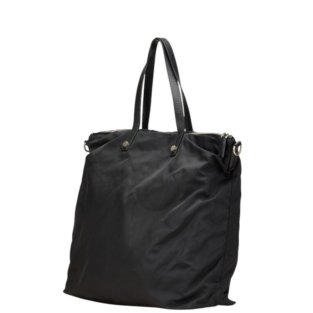 Prada tote bag studded black handbag skull